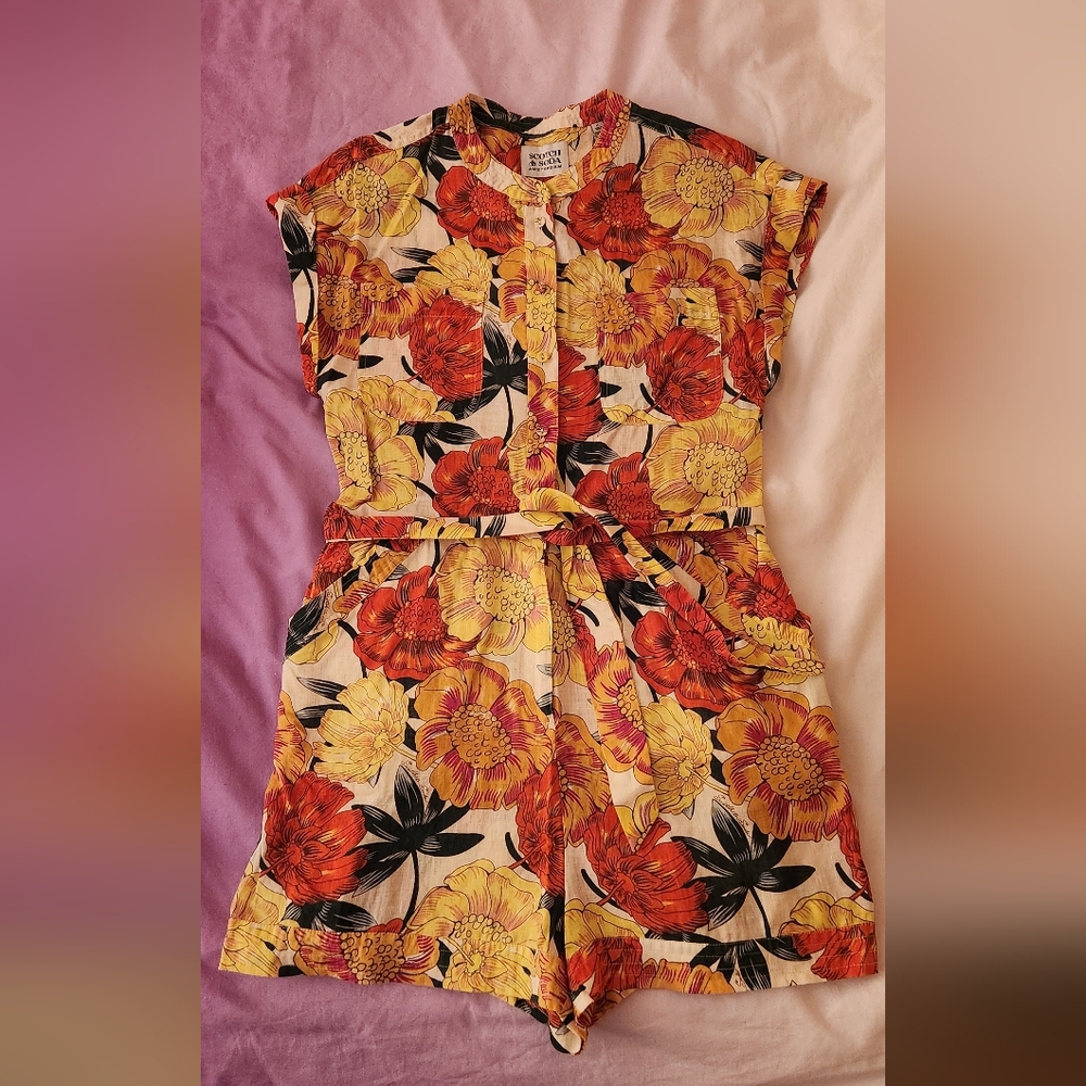 Scotch and Soda linen romper
